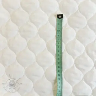 Prešita tkanina Round ecru