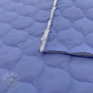 Prešita tkanina Round lavender