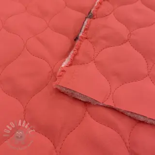 Prešita tkanina Round coral