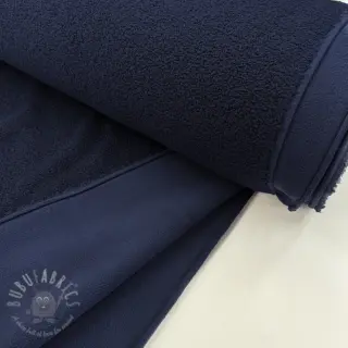 Fleece TEDDY DOUBLE SIDED navy