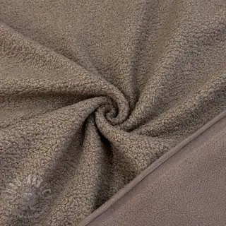 Fleece TEDDY DOUBLE SIDED taupe