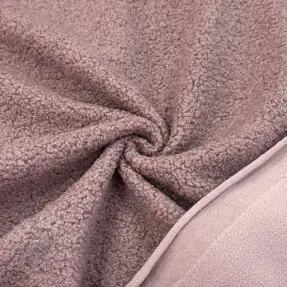 Fleece TEDDY DOUBLE SIDED blush