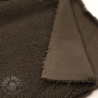 Plaščevina TEDDY dark brown