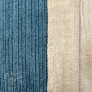 Žamet Cofur fleece petrol