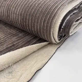 Žamet Cofur fleece dark brown