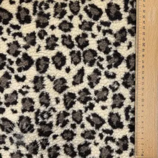 Plaščevina TEDDY JACQUARD Animal skin brown