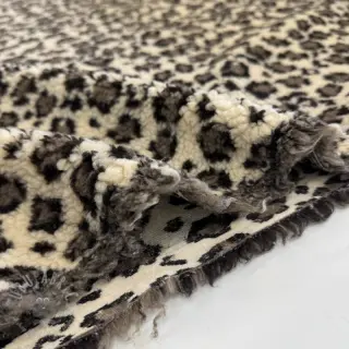 Plaščevina TEDDY JACQUARD Animal skin brown