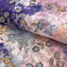 Pran raztegljiv žamet TIE DYE 21W Catchy design E