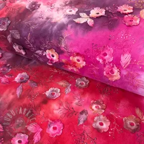 Pran raztegljiv žamet TIE DYE 21W Catchy design F