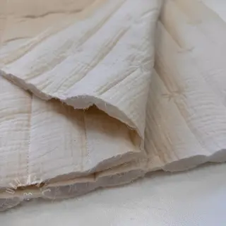 Dvoslojna gaza/muslin STEPPED Bows natural