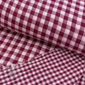Dvoslojna gaza/muslin YARN DYED Stripes and checks design F