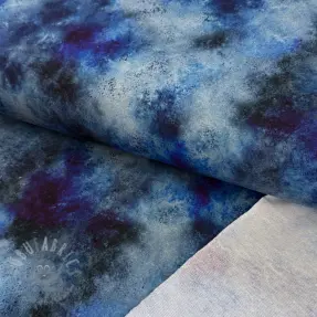 Prevešanka TIE-DYE blue digital print