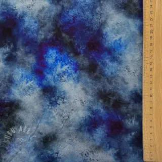 Prevešanka TIE-DYE blue digital print