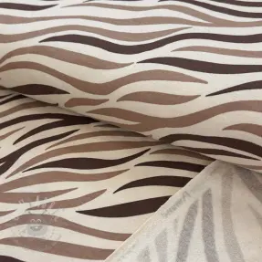 Kosmatena prevešanka Animal skin brown SIMPLY NATURAL