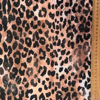 Kosmatena prevešanka Animal skin brown digital print
