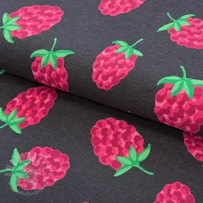 Jersey Raspberries navy melange