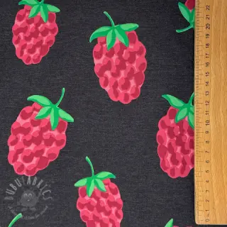 Jersey Raspberries navy melange
