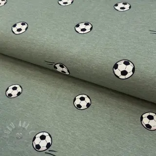 Jersey Soccerballs green melange