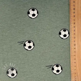 Jersey Soccerballs green melange