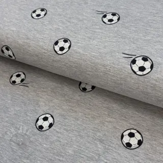 Jersey Soccerballs grey melange