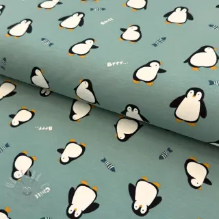Jersey Penguins sage digital print