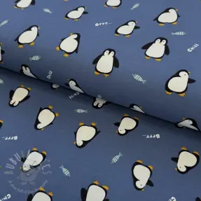 Jersey Penguins blue digital print