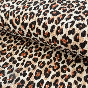 Bombažni vafel Animal skin digital print