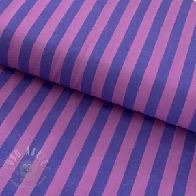 Bombažna tkanina YARN DYED BIG Stripes purple