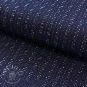 JEANS DENIM JACQUARD Stripes indigo