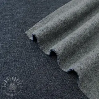 Kosmatena prevešanka JOGGING navy melange