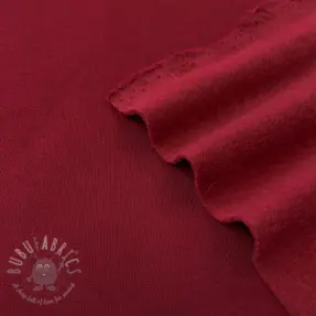 Kosmatena prevešanka JOGGING dark red