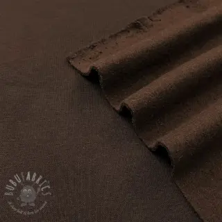 Kosmatena prevešanka JOGGING dark brown