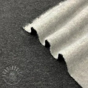 Kosmatena prevešanka JOGGING anthracite melange