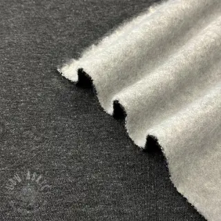 Kosmatena prevešanka JOGGING anthracite melange