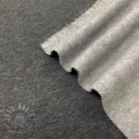 Kosmatena prevešanka JOGGING grey melange