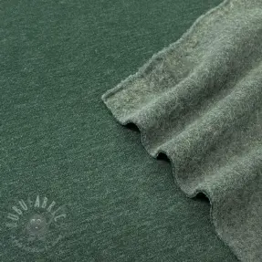 Kosmatena prevešanka JOGGING dark green melange
