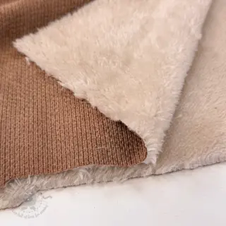 Žamet STRUCTURE brown