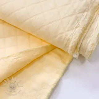 Prešita tkanina JACKIE yellow