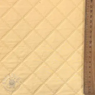 Prešita tkanina JACKIE yellow