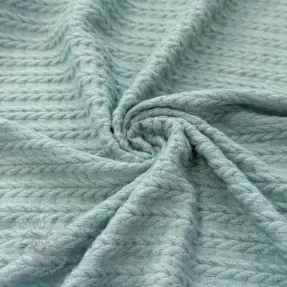 Pletenina LIGHT ANGORA CABLY ocean green