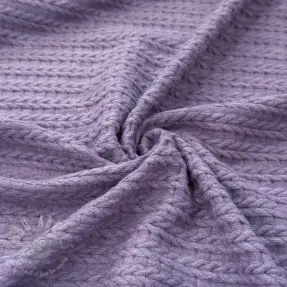 Pletenina LIGHT ANGORA CABLY purple