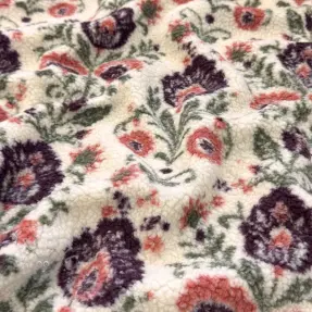 Plaščevina TEDDY JACQUARD Pretty mix design F