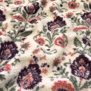 Plaščevina TEDDY JACQUARD Pretty mix design F