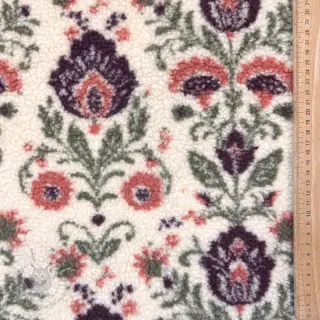 Plaščevina TEDDY JACQUARD Pretty mix design F
