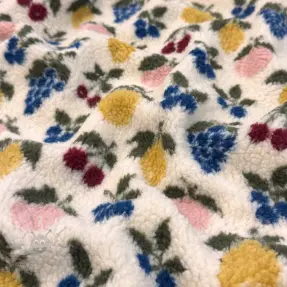 Plaščevina TEDDY JACQUARD Pretty mix design E