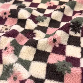 Plaščevina TEDDY JACQUARD Pretty mix design C