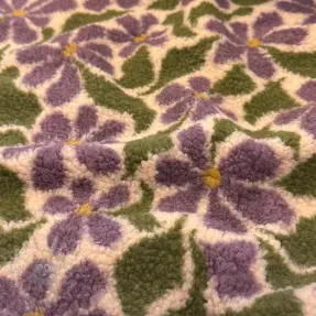 Plaščevina TEDDY JACQUARD Pretty mix design B