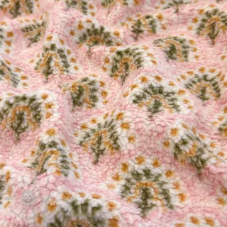 Plaščevina TEDDY JACQUARD Pretty mix design A