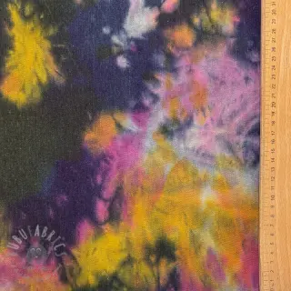 JEANS TIE DYE HEAVY fuchsia