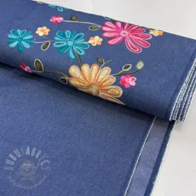 JEANS EMBROIDERY BORDER design A